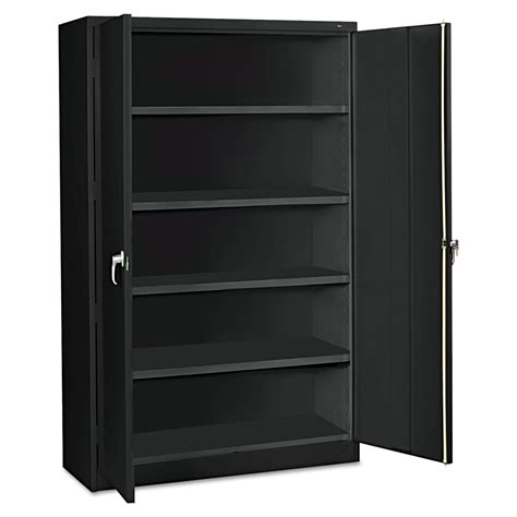 black steel storage cabinet|large black metal storage cabinet.